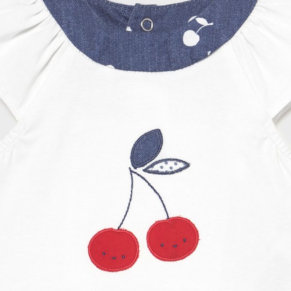 Conjunto culetin y camisa cerezas