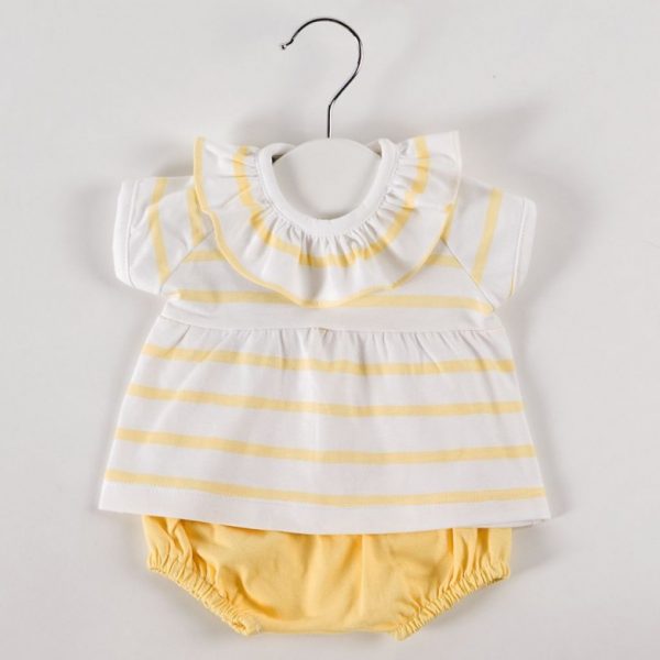 Conjunto Camiseta Volante con Ranita
