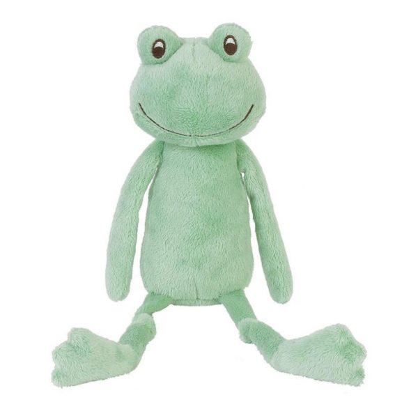 Peluche juguete musical rana verde desde el nacimiento