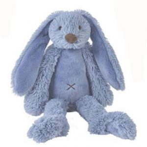 Peluche Juguete Musical Conejo azul desde el nacimiento