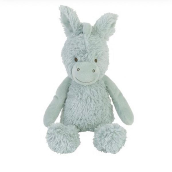 Peluche juguete Musical Donkey verde agua desde el nacimiento